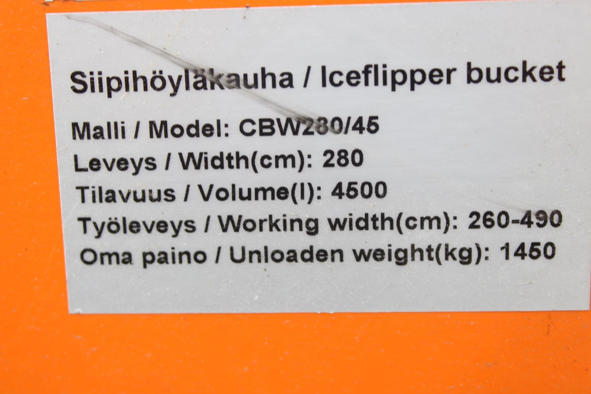 FMG CBW280/45 SIIPIHÖYLÄKAUHA