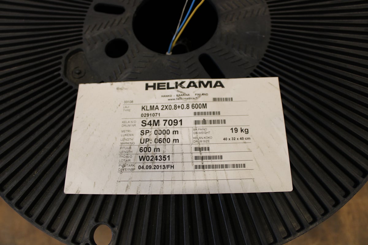 KLMA-KAAPELIA N. 1800 M (SM36)