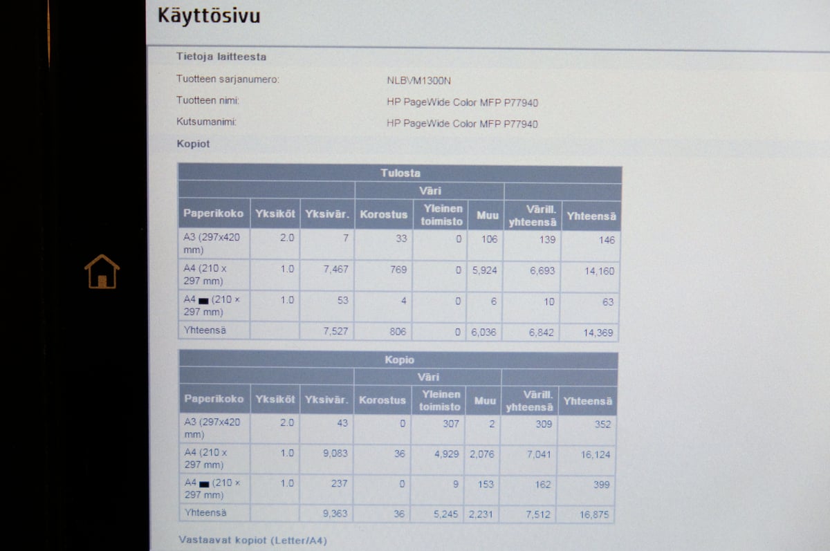 HP PageWide Managed Color MFP P77940 monitoimilaite (X607)