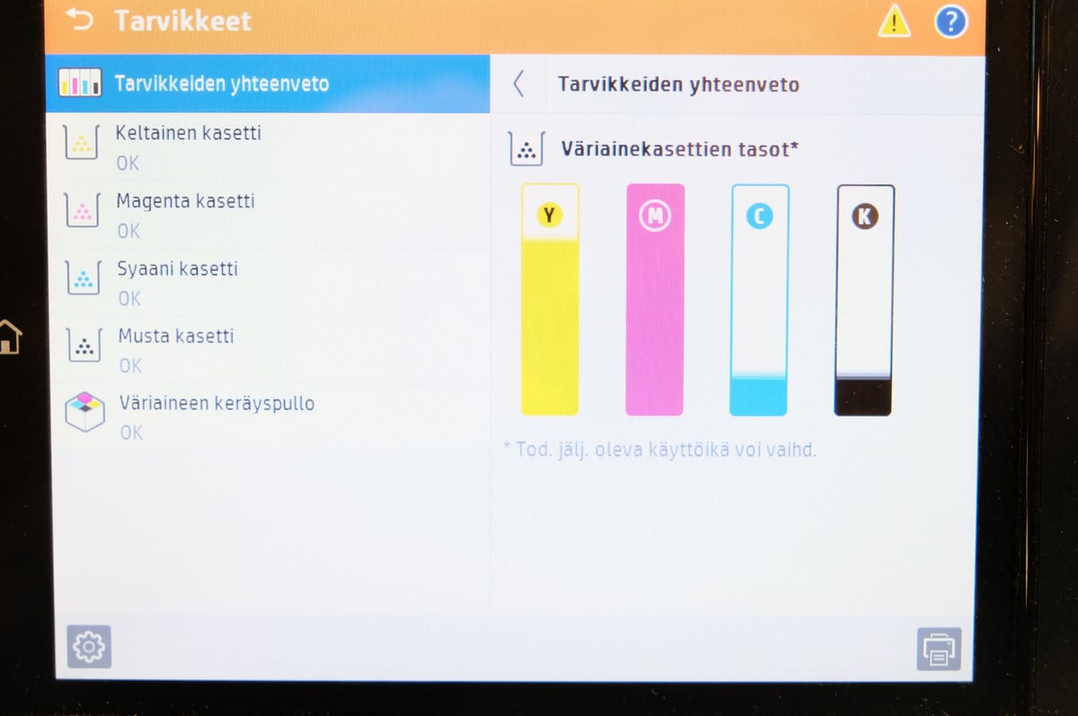HP Color LaserJet Managed MFP E87640 monitoimilaite + viimeistelijä (X650)