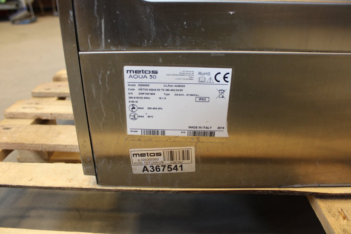 METOS Aqua 50 astianpesukone (TD13)