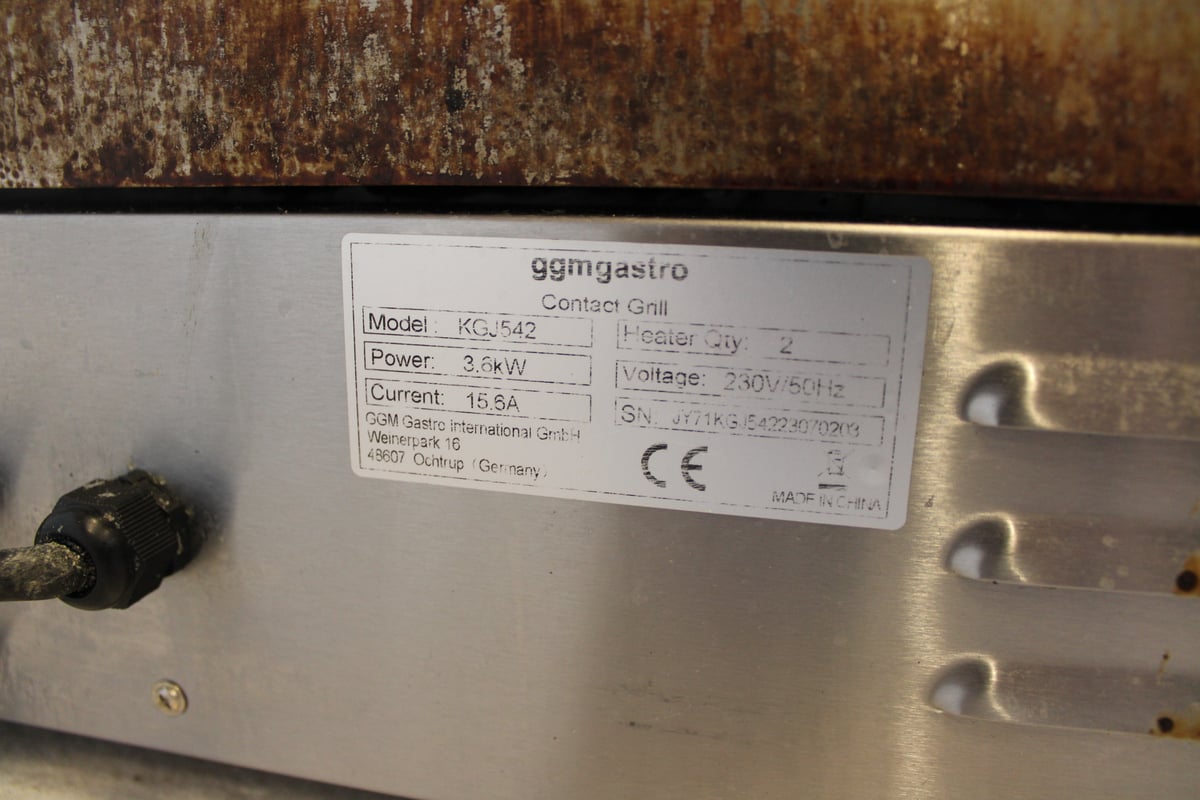 GGM Gastro KGJ 542 kontaktigrilli (TD15)