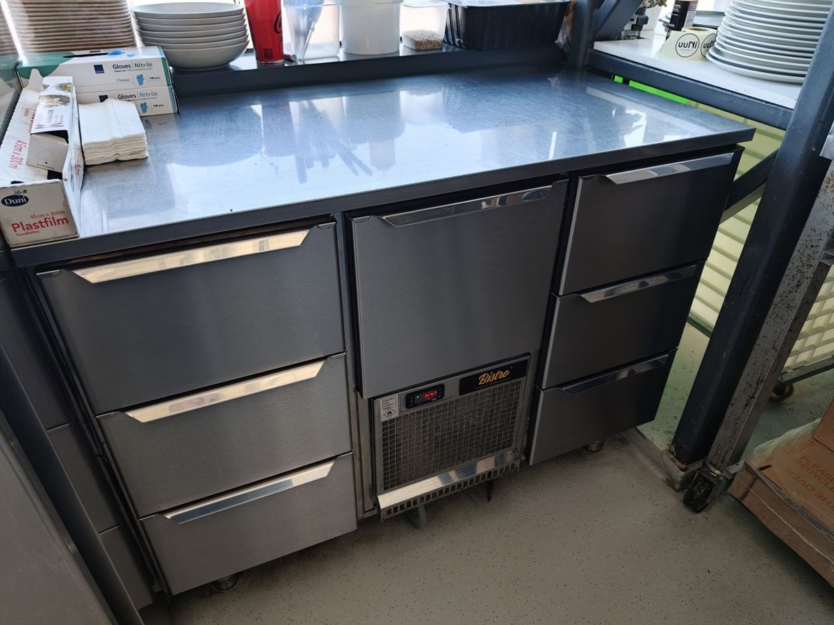 BISTRO LUX KYLMÄVETOLAATIKKO 1200/6+1GN (L3)