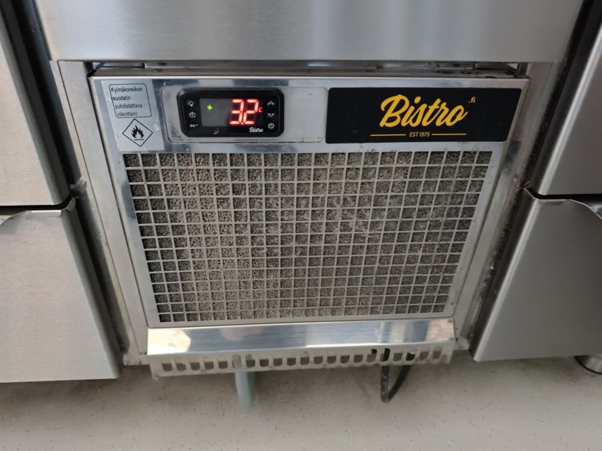 BISTRO LUX KYLMÄVETOLAATIKKO 1200/6+1GN (L3)