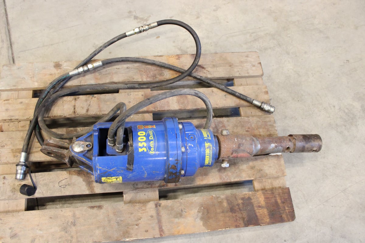 Auger Torque Earth Drill 3500 MAX HYDRAULINEN MAAKAIRA (KK4)