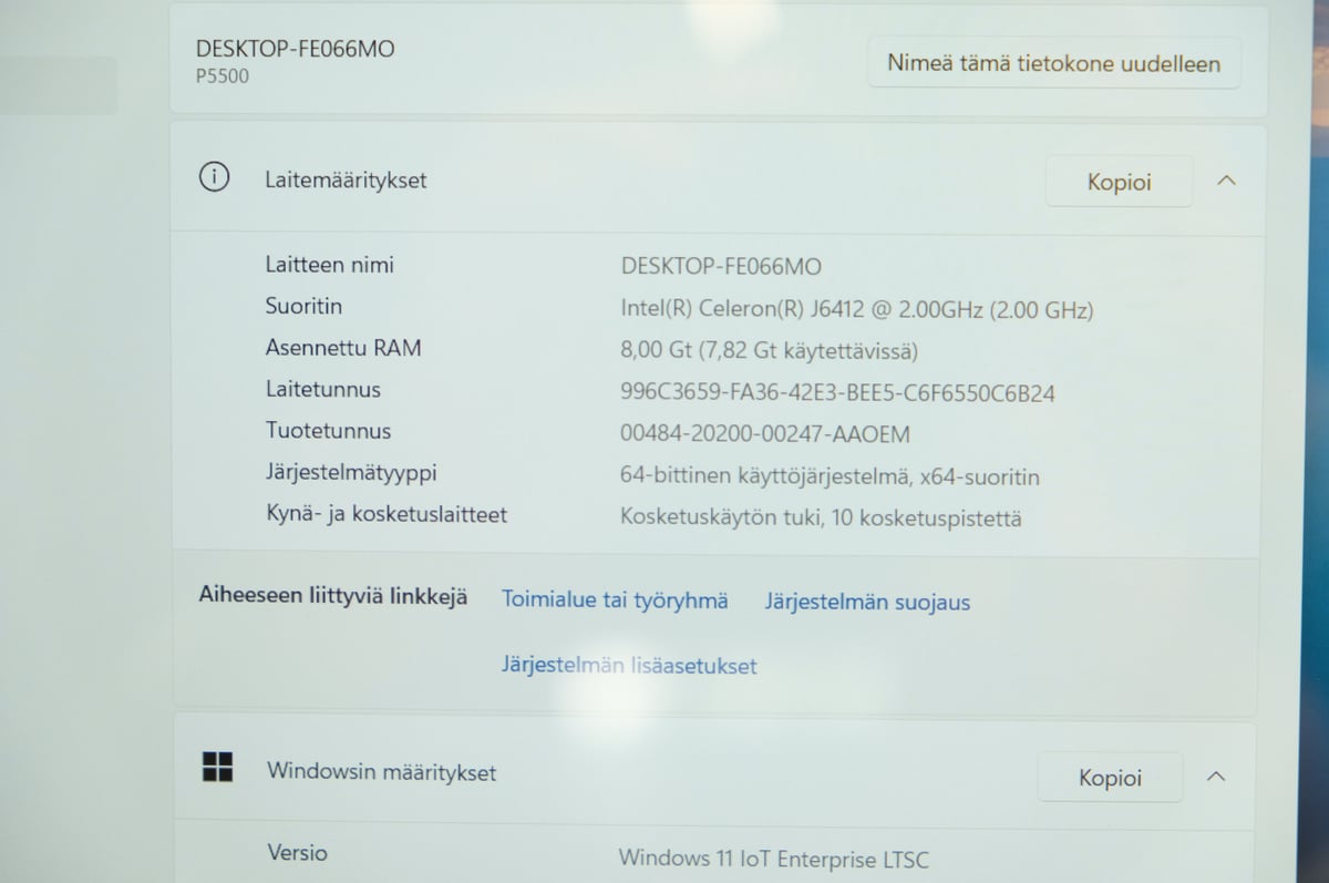 Colormetrics P5500 kassajärjestelmä (X671)