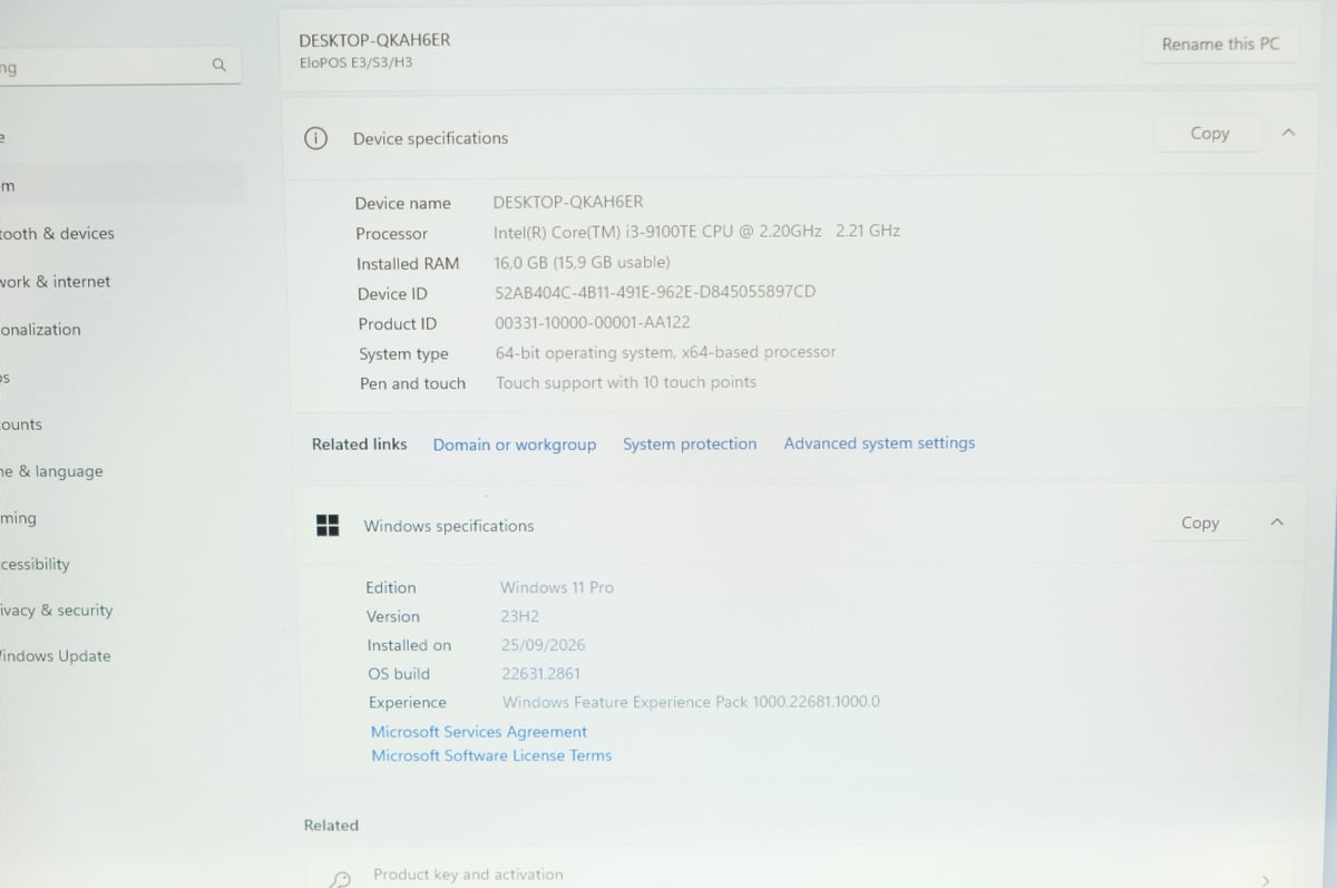 ELO EPS17S3 kassajärjestelmä (X673)