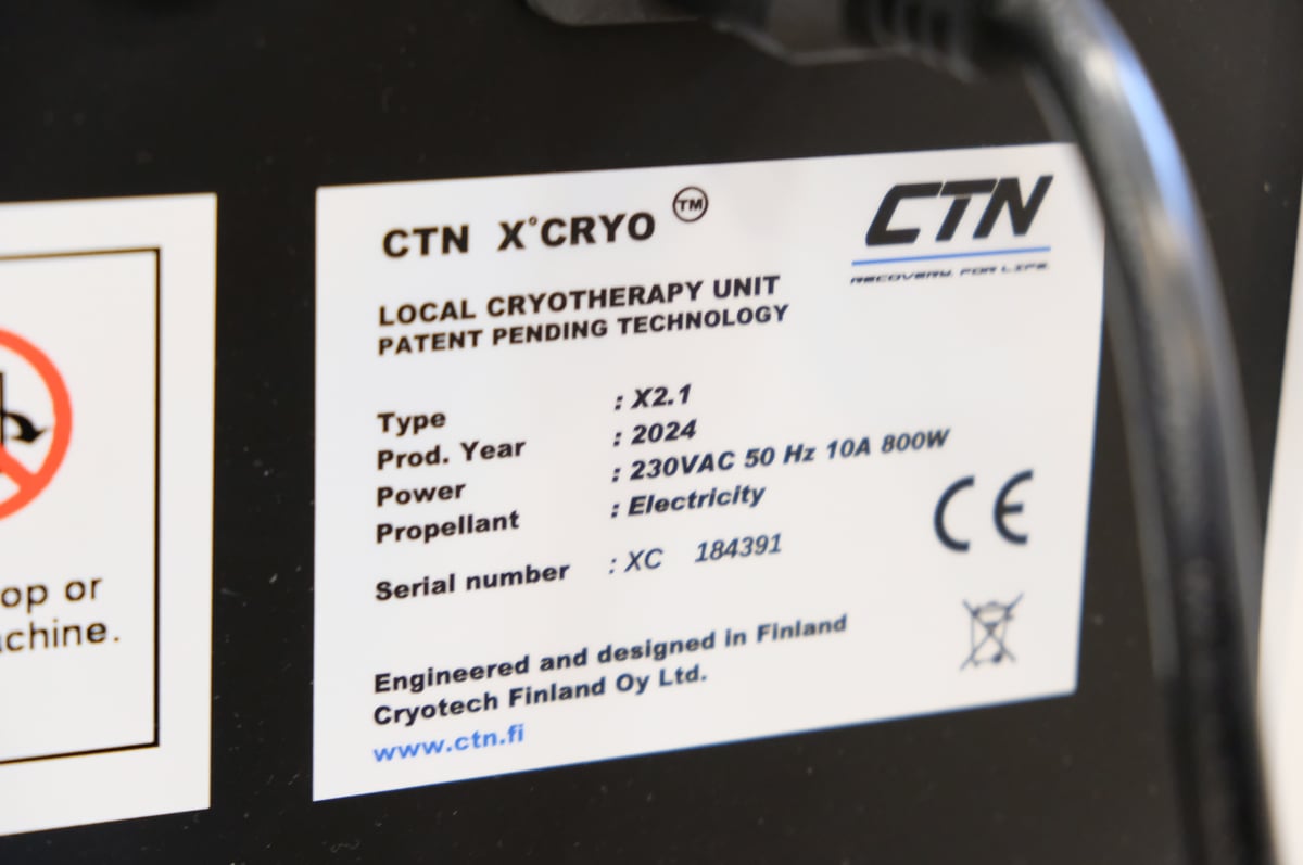 CTN X°CRYO X2.1 kylmähoitolaite (X680)