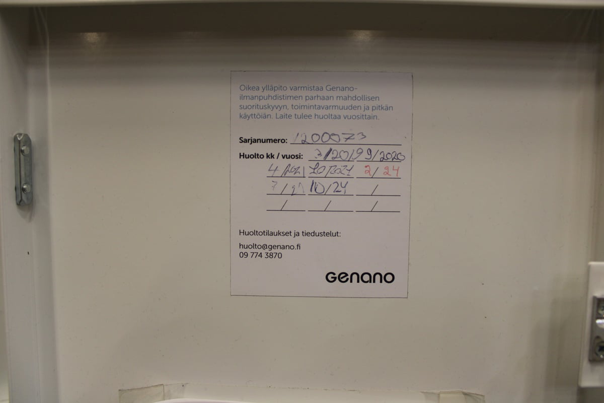 GENANO 120 ilmanpuhdistin (RG301)