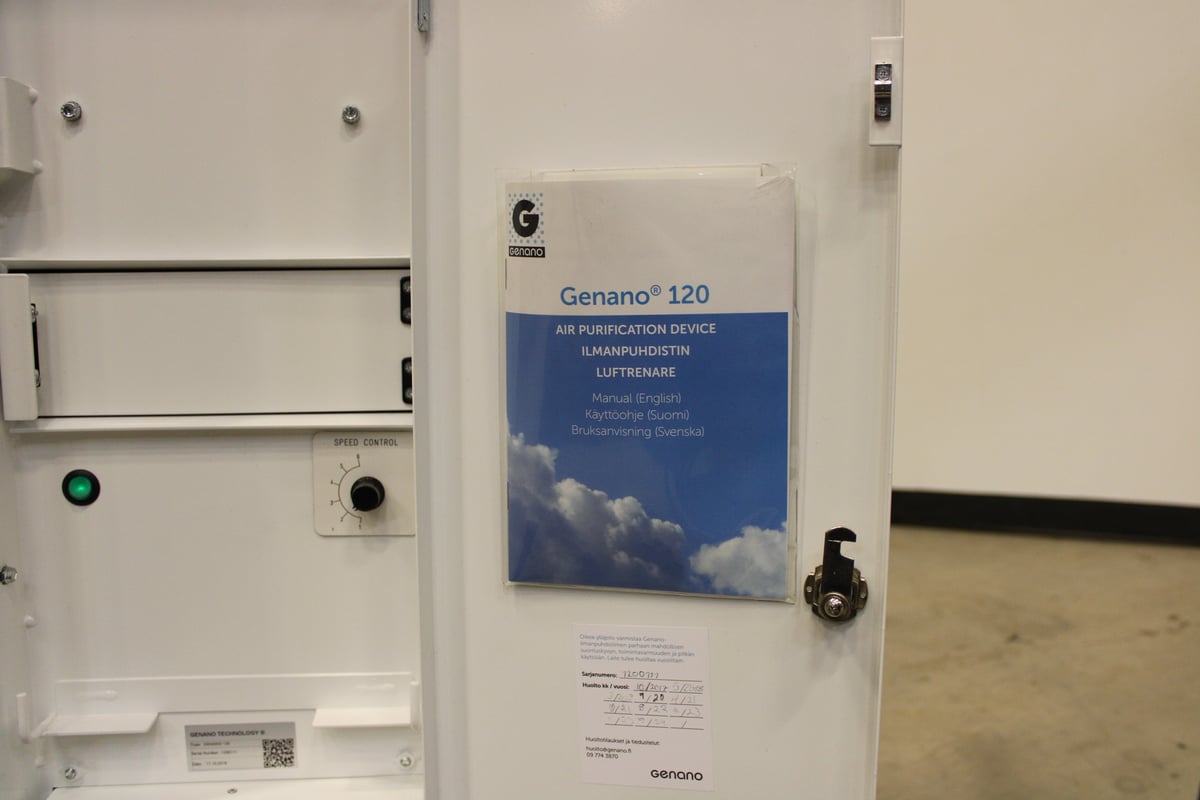 GENANO 120 ilmanpuhdistin (RG303)