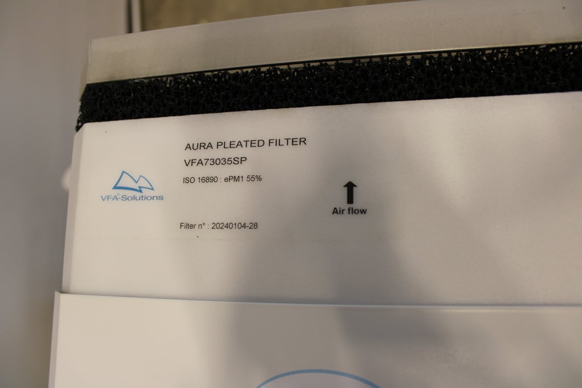 Aspra Aura ilmanpuhdistin / 2 kpl (RG305)