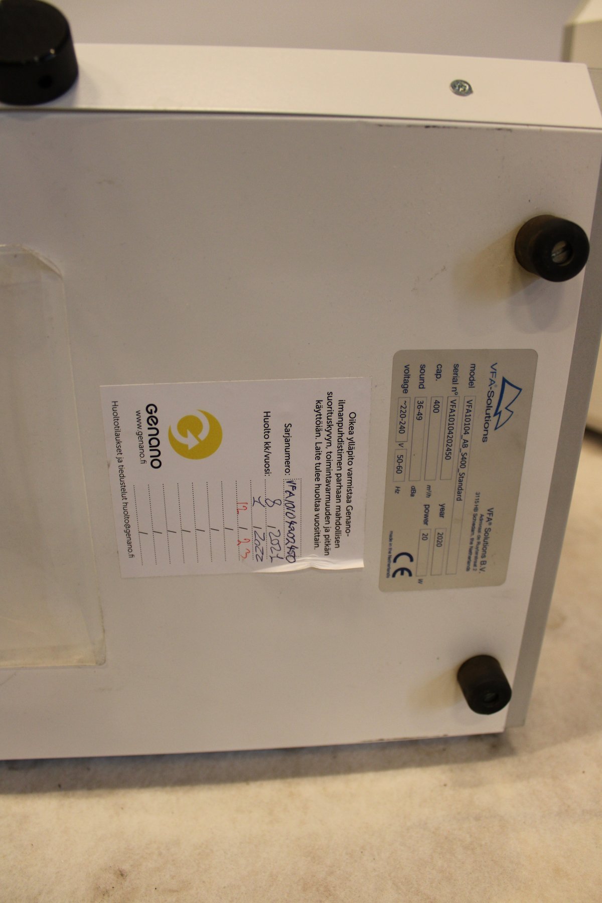 Aspra Aura ilmanpuhdistin / 2 kpl (RG310)