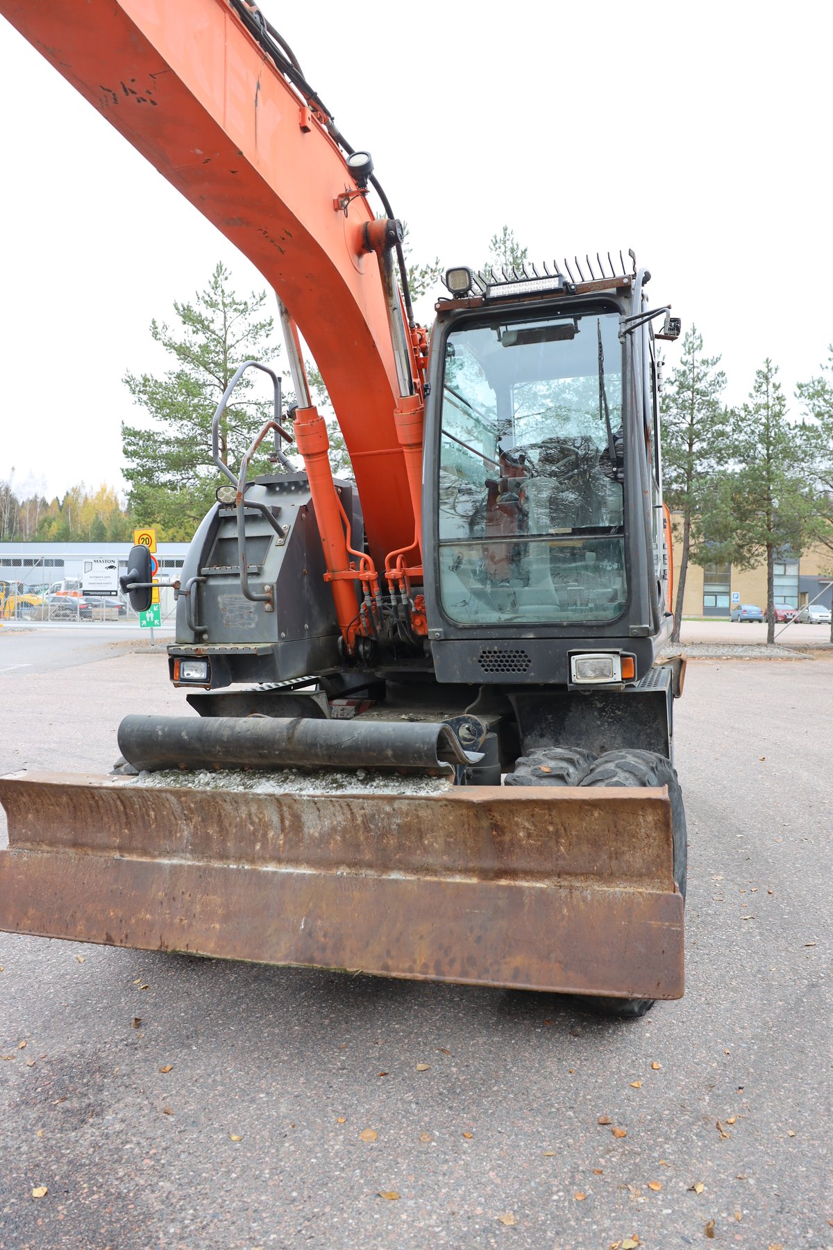 HITACHI ZX140W-3, -09 PYÖRÄALUSTAINEN KAIVINKONE (722-BAM)