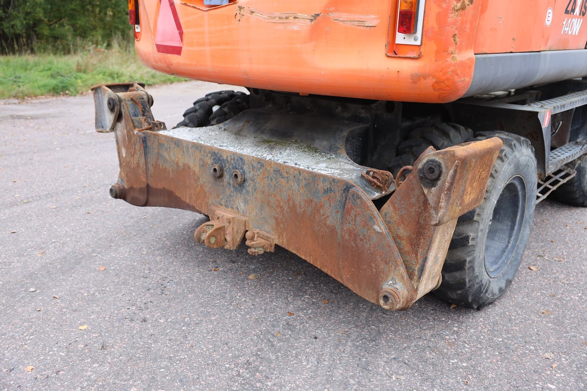 HITACHI ZX140W-3, -09 PYÖRÄALUSTAINEN KAIVINKONE (722-BAM)