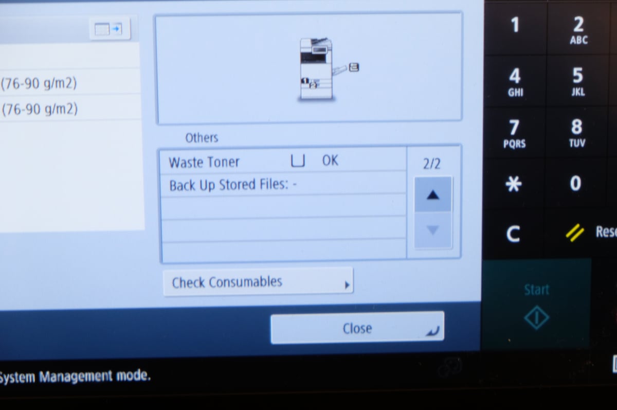 Canon imageRUNNER Advance DX monitoimilaite (X689)