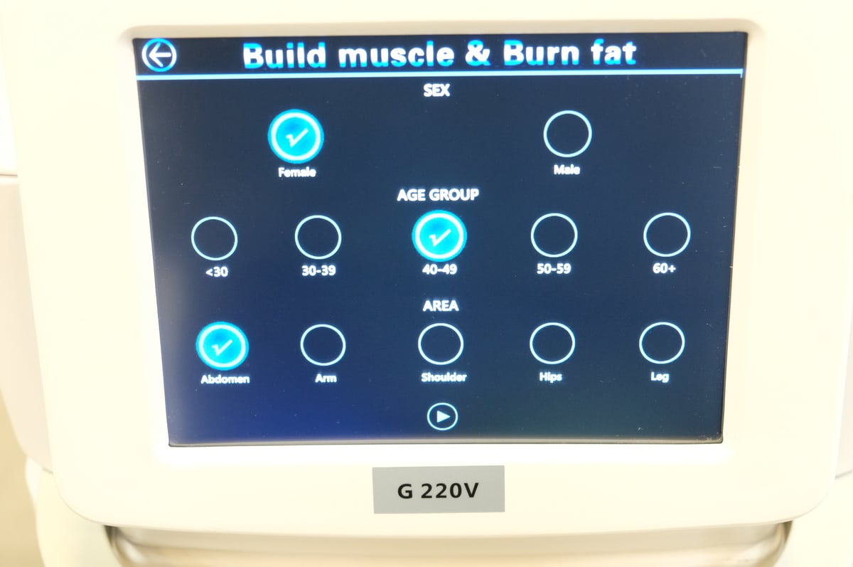 EMS Body Sculpt 2-kahvainen hoitolaite (X690)