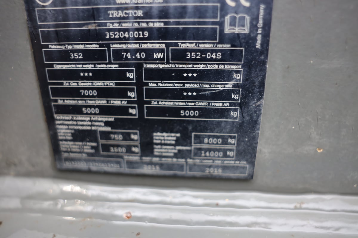 Kramer-Allrad 8115, -16 ARCTIC POWER (553-BAH)