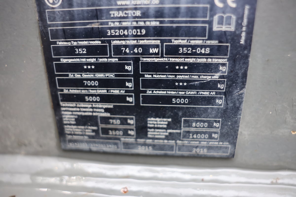 Kramer-Allrad 8115, -16 ARCTIC POWER (553-BAH)