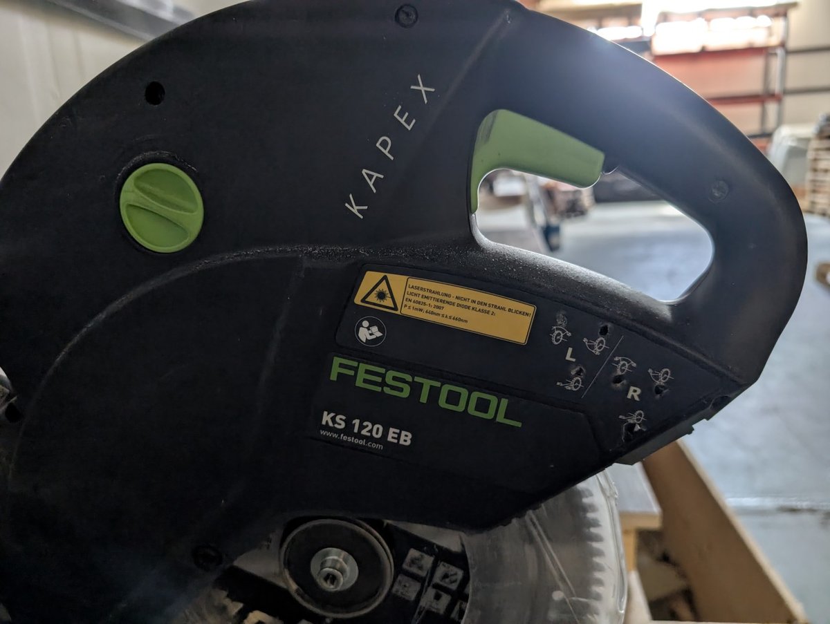 Festool alumiinisaha, Luomoa Oy konkurssipesä