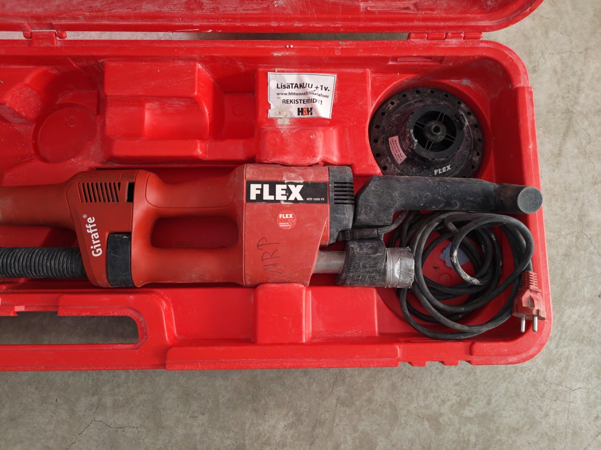 Flex seinähiomakone, Valicon Oy konkurssipesä