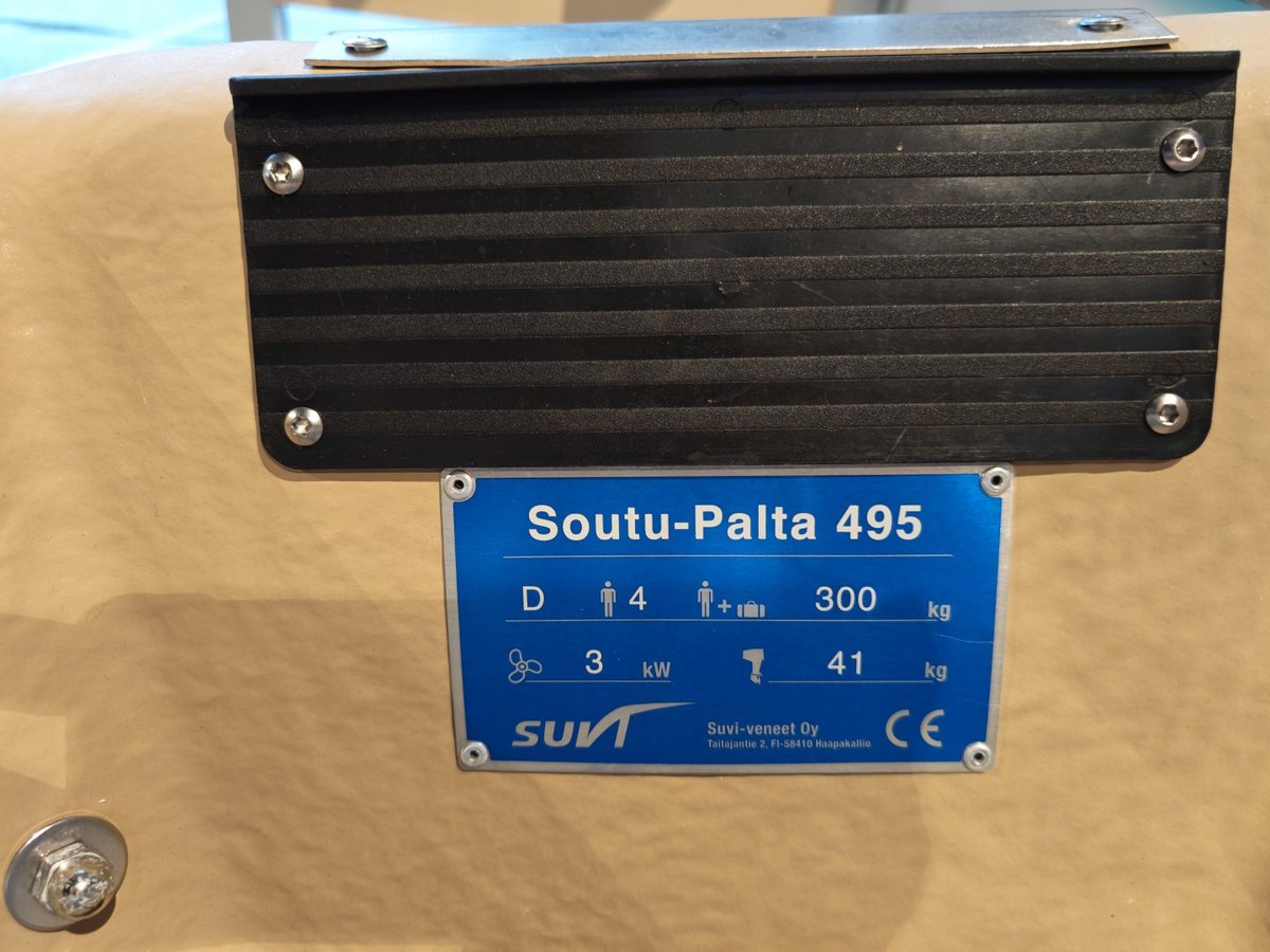 Soutu Palta 495 soutuvene, Boat Store Finland Oy konkurssipesä
