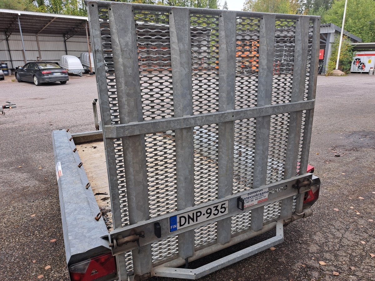 DNP-935 Perävaunu Hulco TERRAX-2, Someron Konevuokraamo Oy konkurssipesä