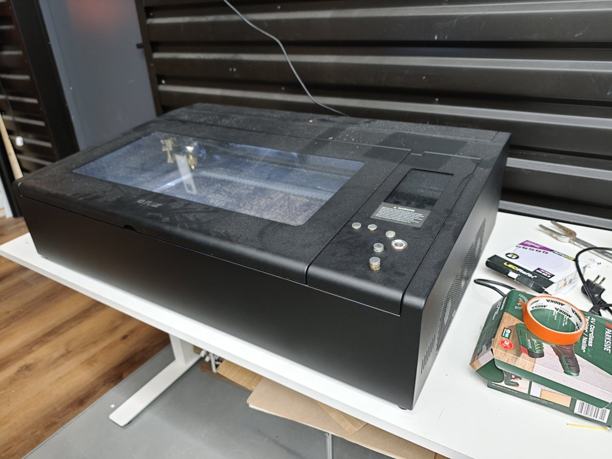 Beambox laser leikkuri, Loihti Oy konkurssipesä