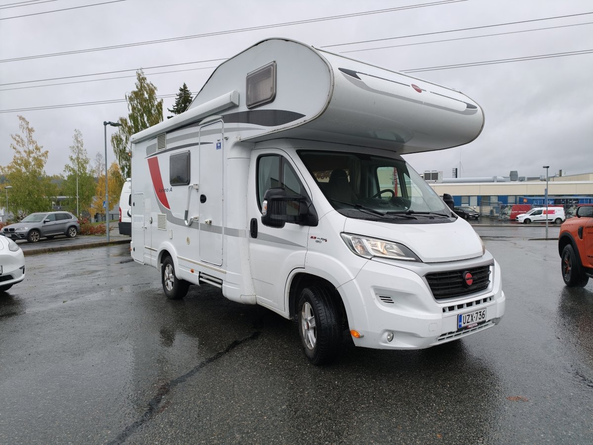 Burstner Lyseo Time A 660 Fiat 2,3 JTD 130 Multijet Alkovi UZX-736, Pro Perro Oy konkurssipesä