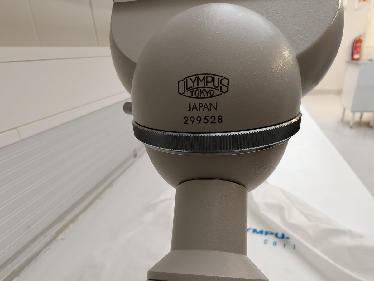 Olympus Tokyo mikroskooppi, LabMaster Oy konkurssipesä