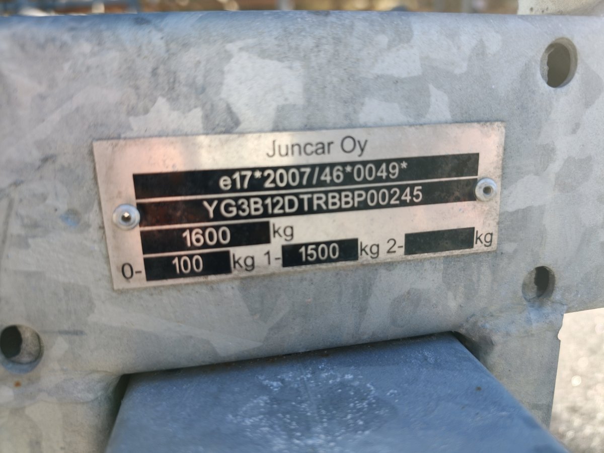 MUULI V1600KJ venetraileri, DTL-868, Boat Store Finland Oy konkurssipesä