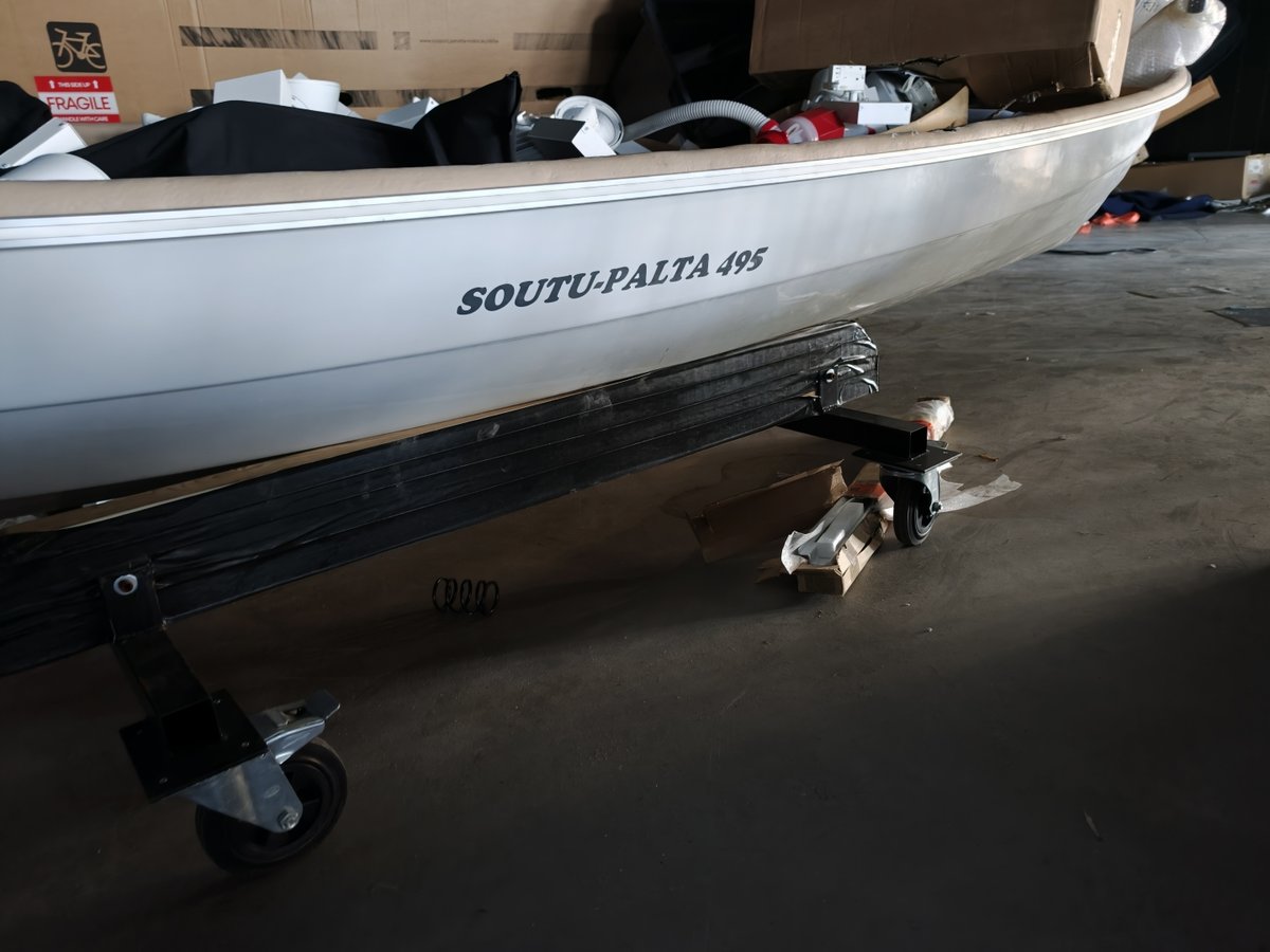 Soutu Palta 495 soutuvene, Boat Store Finland Oy konkurssipesä
