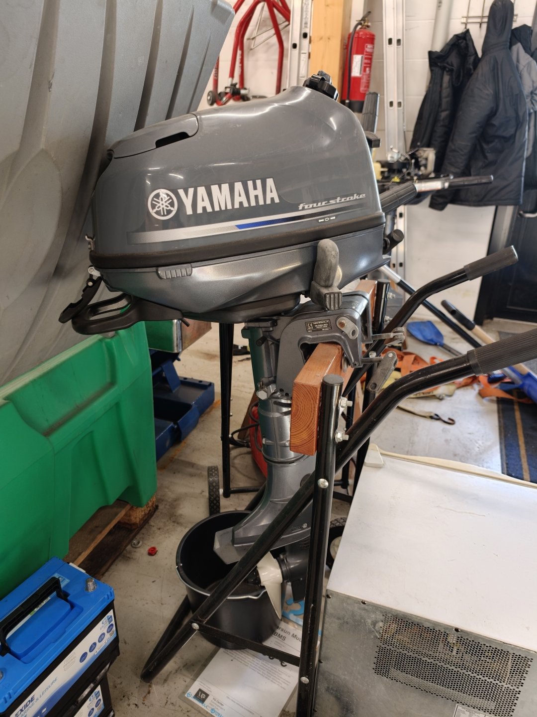 Yamaha F4BMH käytetty perämoottori, Boat Store Finland Oy konkurssipesä