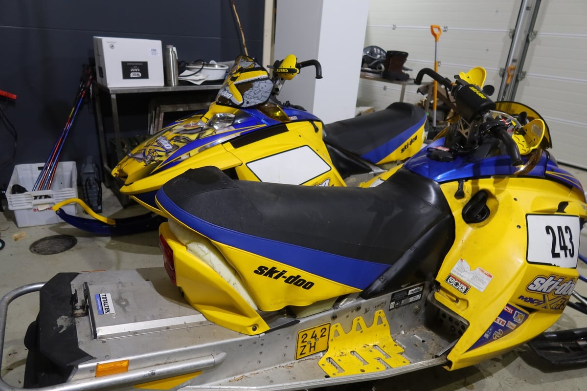 Ski-Doo MXZ 594, 242-ZH, Ruka Holdings Ltd Oy konkurssipesä