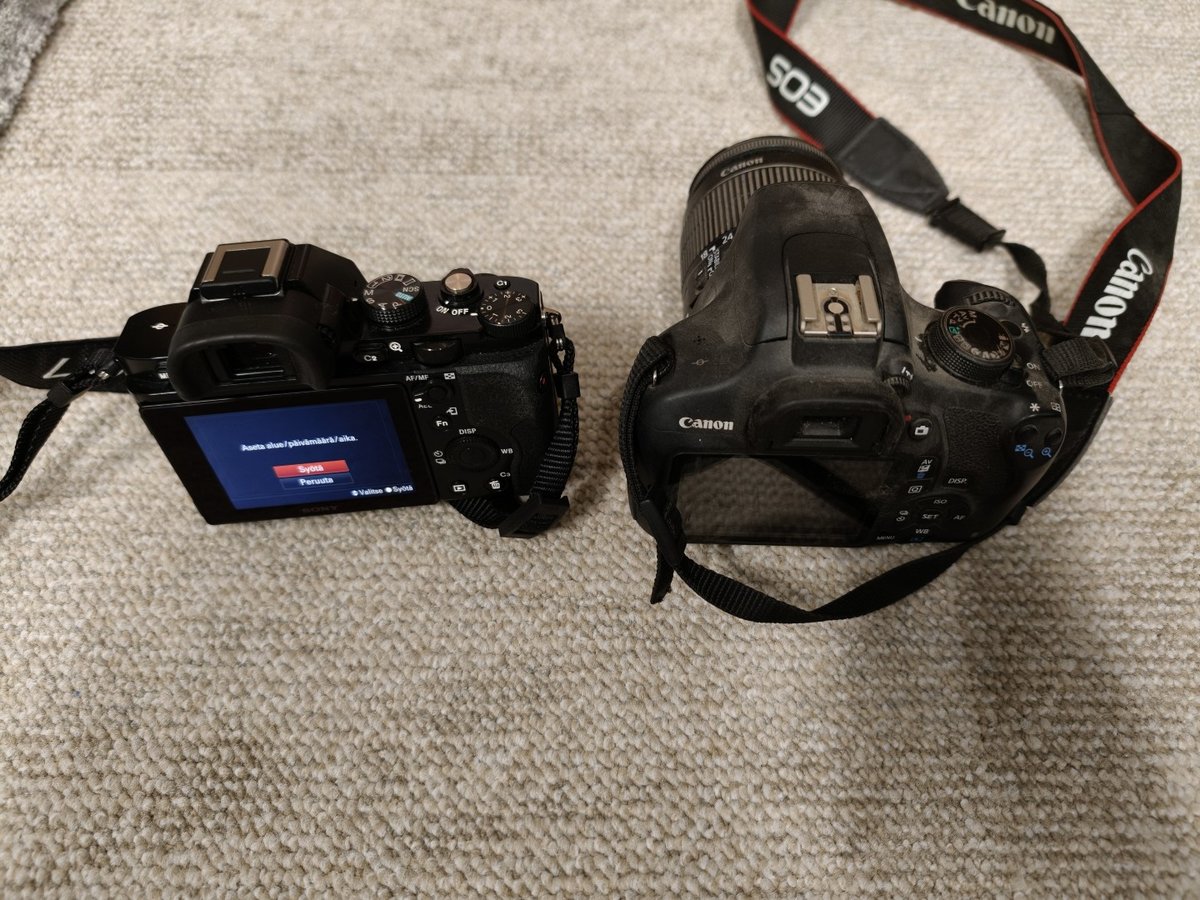 Canon ja Sony kamerat, TH-Market Oy konkurssipesä