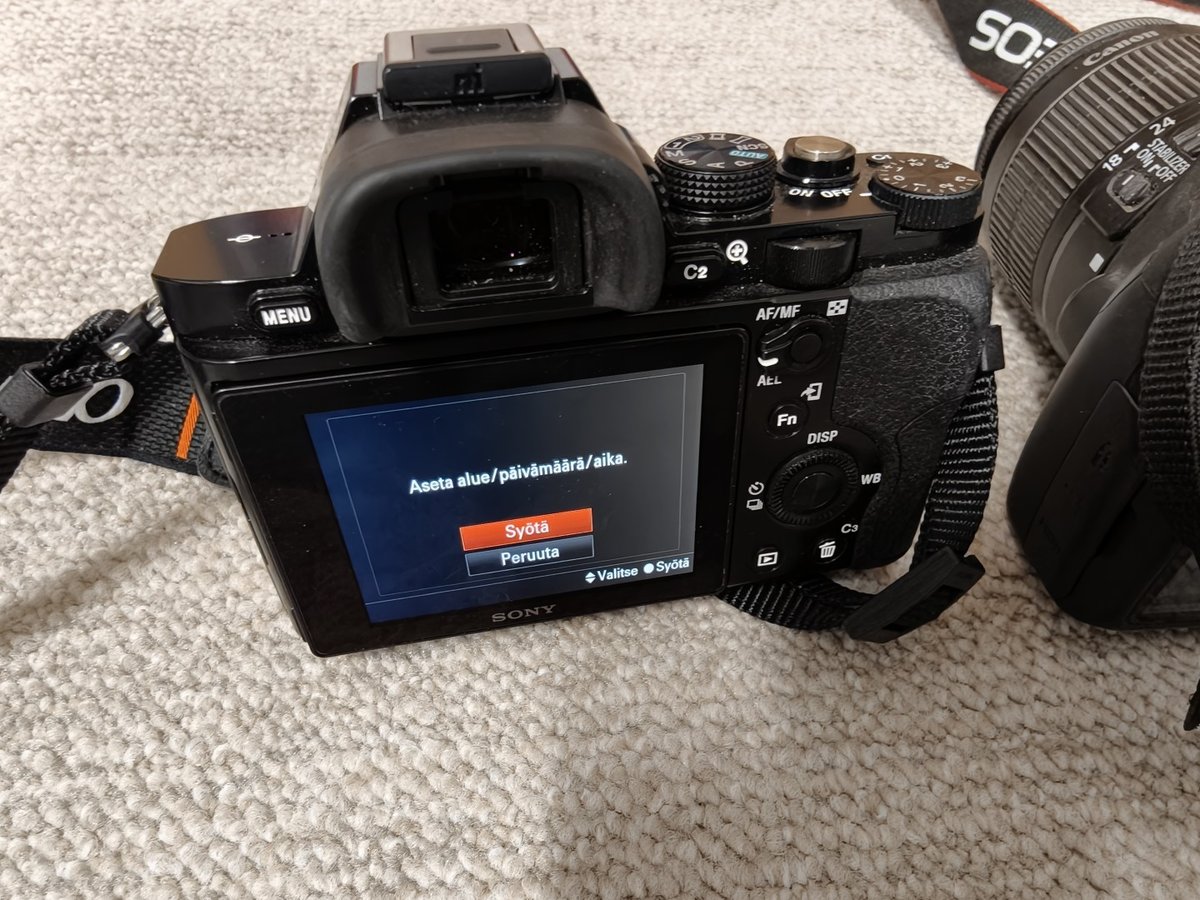 Canon ja Sony kamerat, TH-Market Oy konkurssipesä