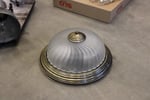 Sohva, vuodesohva ja valaisimia 6 kpl (PH3)