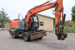 HITACHI ZX140W-3, -09 PYÖRÄALUSTAINEN KAIVINKONE (722-BAM)