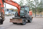 HITACHI ZX140W-3, -09 PYÖRÄALUSTAINEN KAIVINKONE (722-BAM)