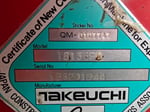 TAKEUCHI TBTB138FR, -19 KAIVINKONE