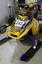 Ski-Doo MXZ 594, 242-ZH, Ruka Holdings Ltd Oy konkurssipesä