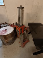 Husqvarna timanttisaha jalalla, Hilti imuri ja erä timanttiporaputkia, Savon Purkutyö Oy konkurssipesä