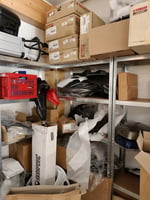 20tn prässi ja iso erä erilaisia moto ja veneosia, Boat Store Finland Oy konkurssipesä