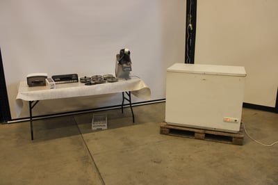 Metos RG-100 leikkuri ja Elektro Helios pakastin (SM423)