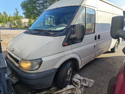 OXF-905 Pakettiauto Ford TRANSIT 300L 2.0, Shipfast Oy konkurssipesä