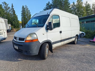 OCI-927 Pakettiauto Renault MASTER 2.5, Shipfast Oy konkurssipesä