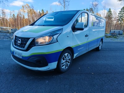 JKY-836 Pakettiauto Nissan NISSAN NV300 1.6, Fenestra Suomi Oy konkurssipesä