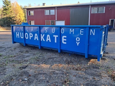 Sininen vaihtolava, Etelä-Suomen Huopakate Oy konkurssipesä